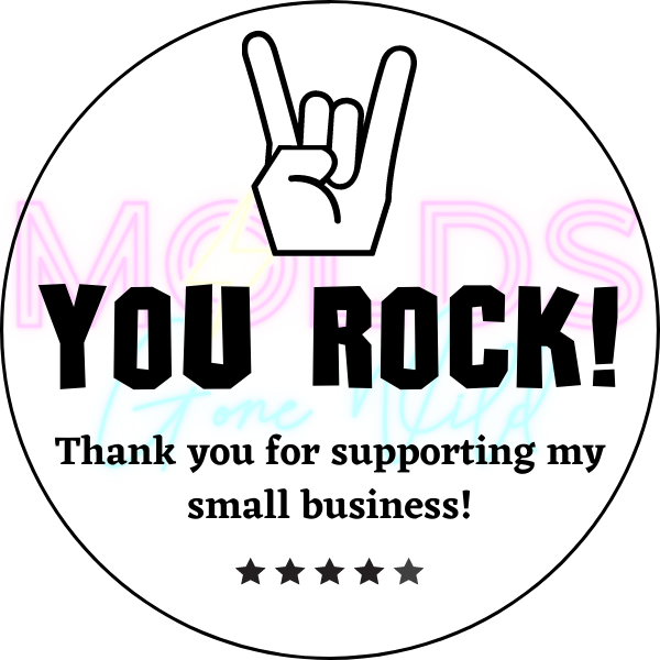 Round Thank You Stickers - Customization Option