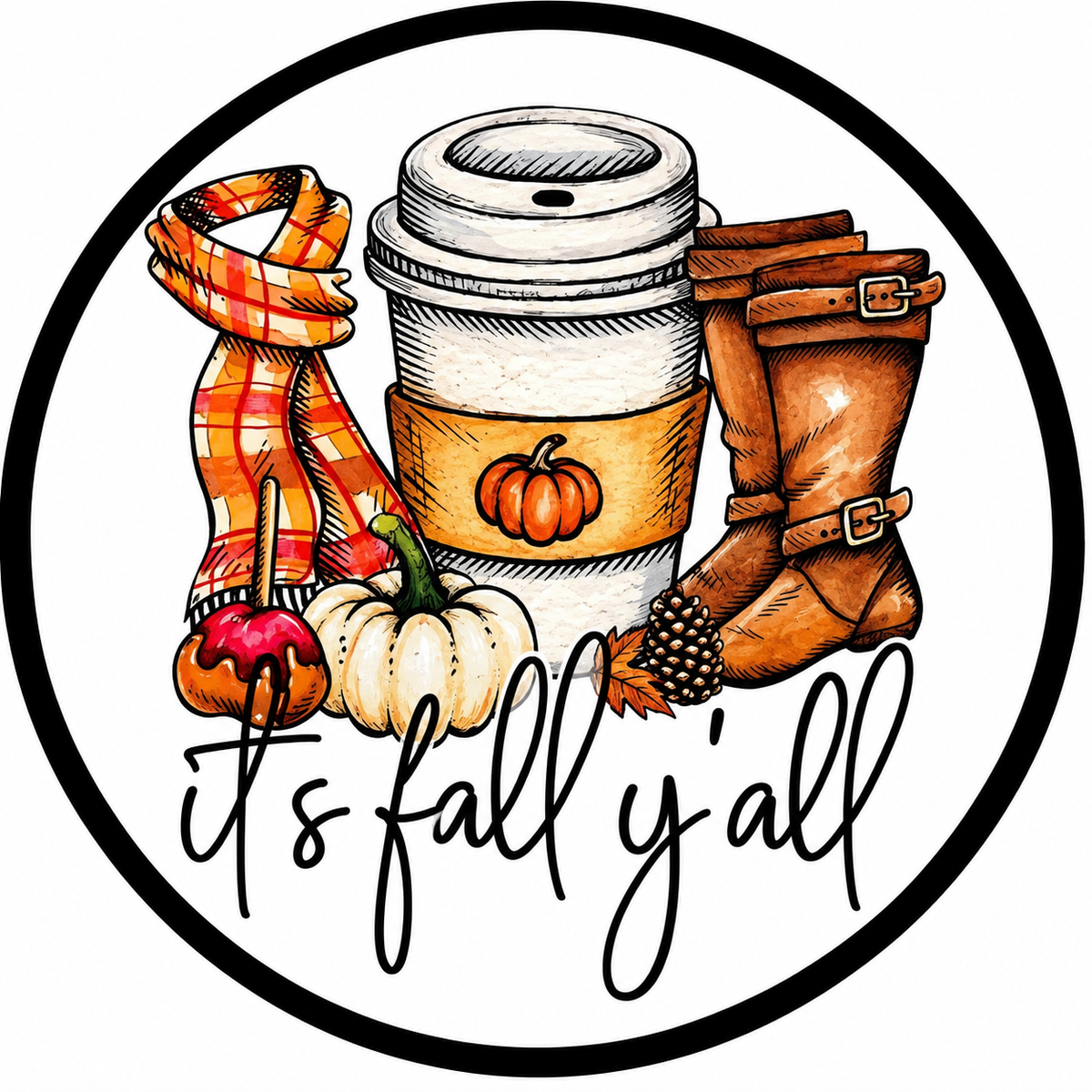FALL CAR FRESHIE CARD STOCK (YOU CHOOSE IMAGE)