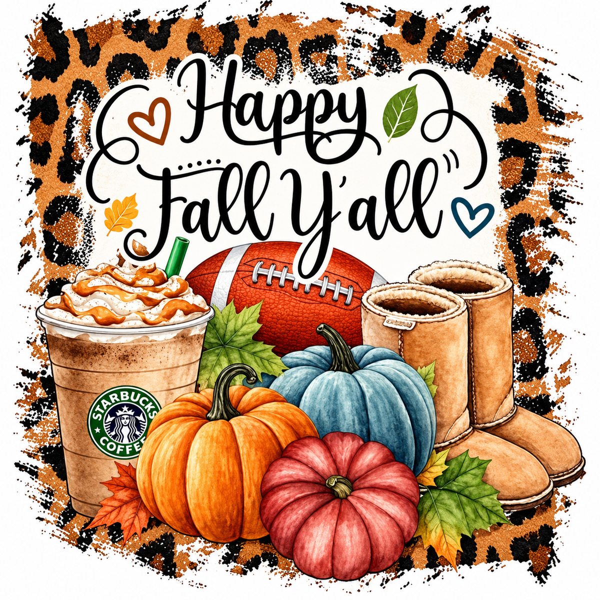 FALL CAR FRESHIE CARD STOCK (YOU CHOOSE IMAGE)