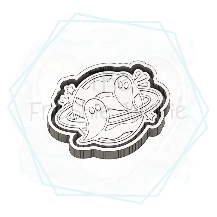 Ghost Planet Freshie Mold