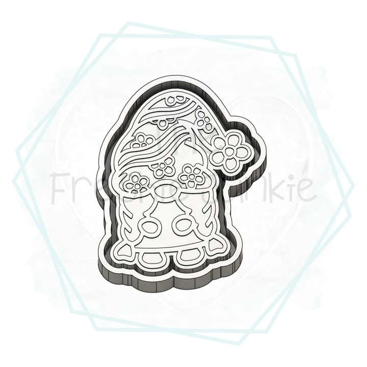 Groovy Girl Gnome Freshie Mold