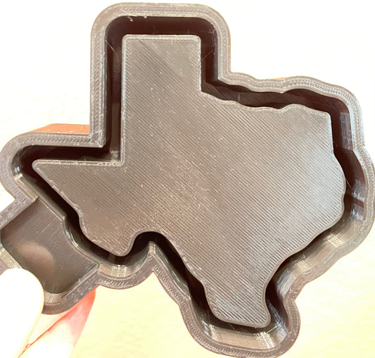 Texas Blank Shape Mold + Cardstock
