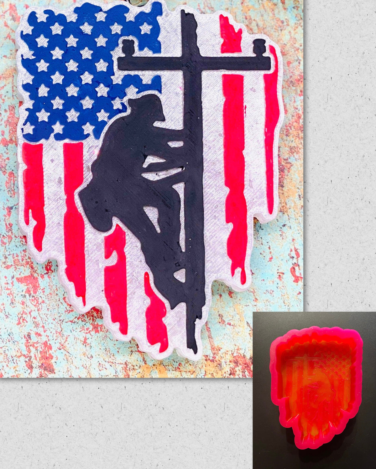 Lineman Flag Mold