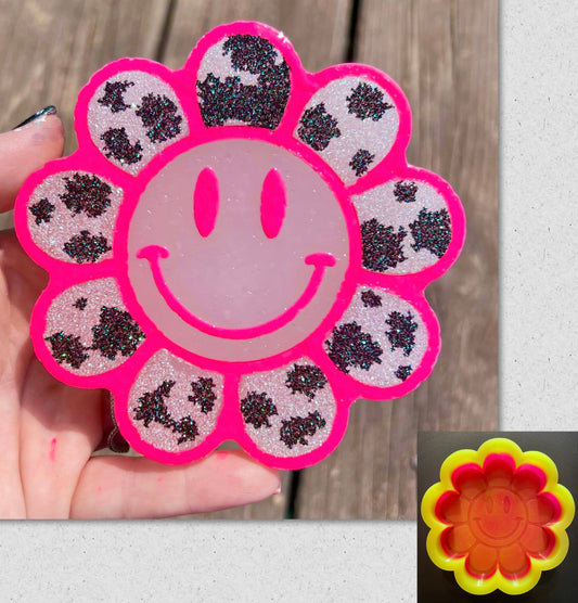 Happy Smiley Daisy Mold