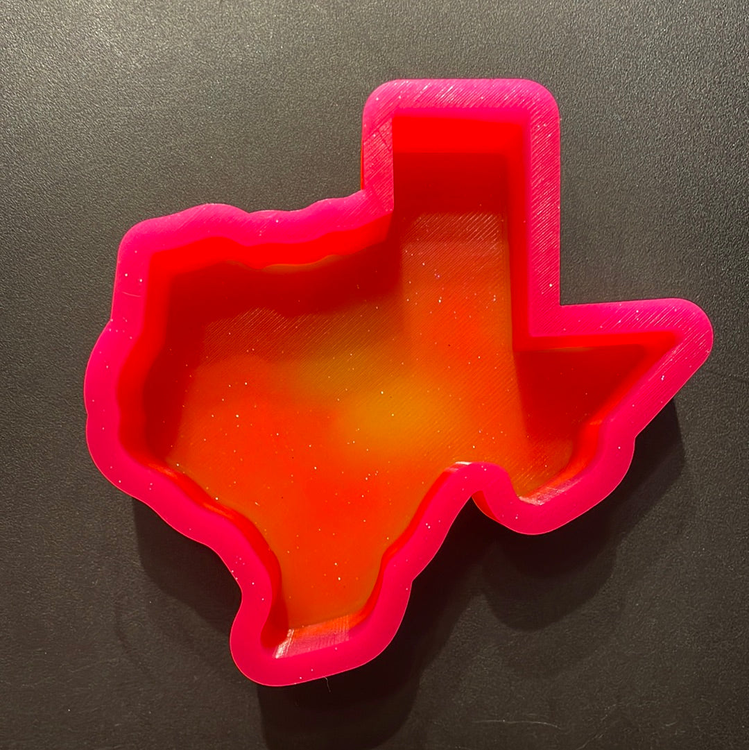 Texas Blank Shape Mold + Cardstock