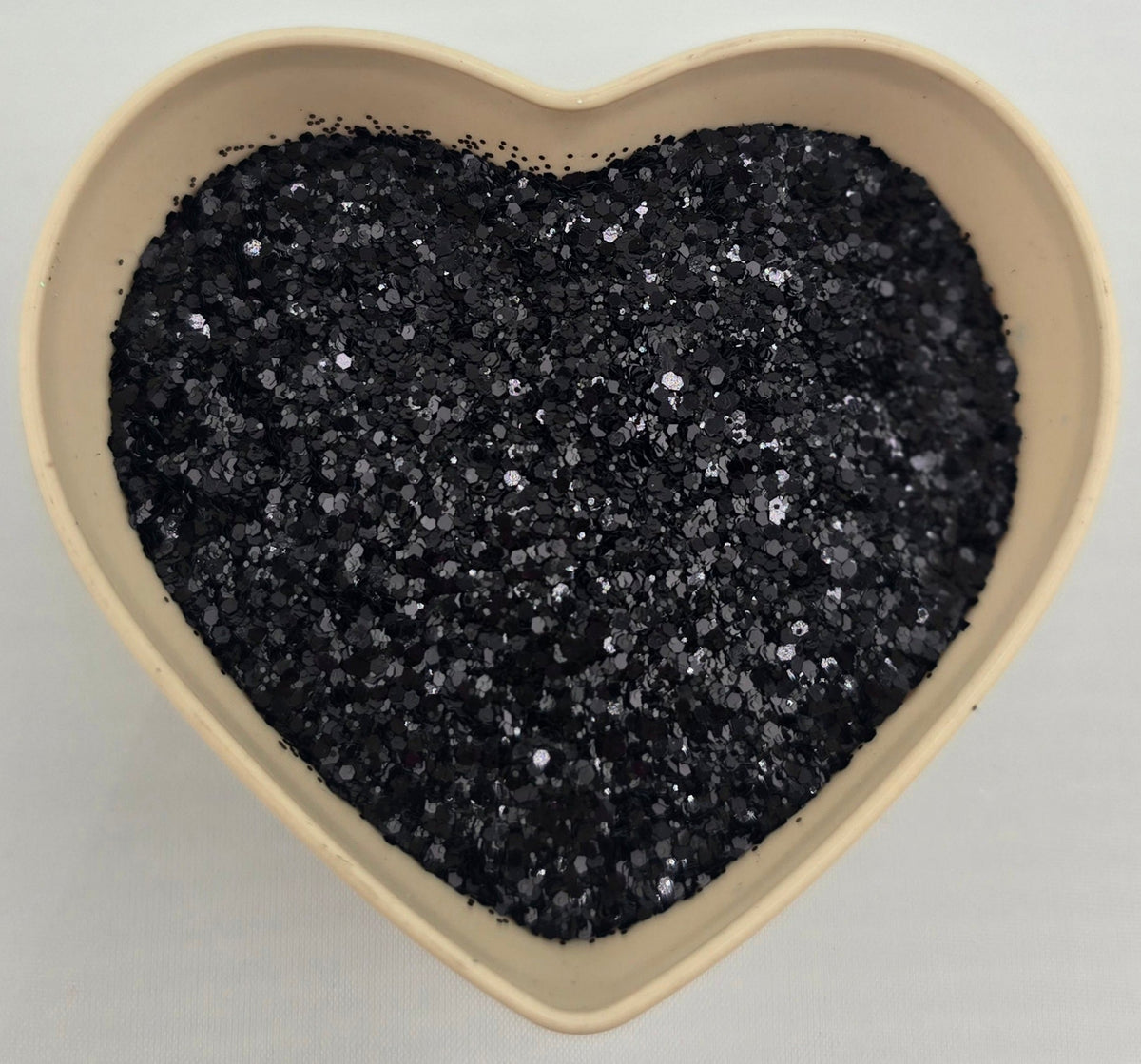 Midnight Black Mini Chunky Mix Glitter