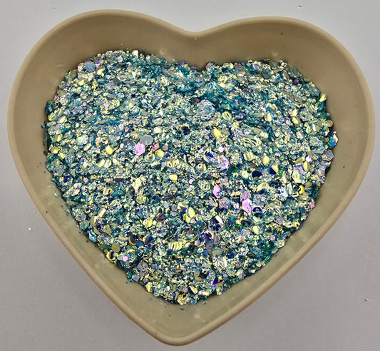 3 Paws 3D Bubble Cat Eye Chunky Glitter
