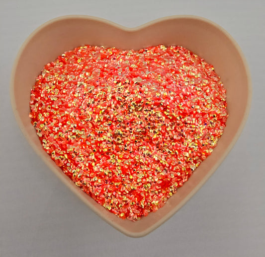 Sunset Glow 3d Bubble Mini Chunky Mix Glitter