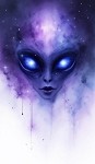 Aliens in Purple Scented Beads ONLY